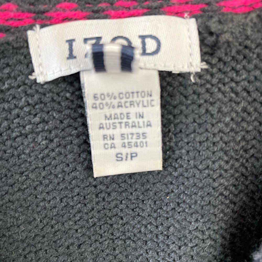 IZOD Cardigan Sweater Size S EUC - Picture 8 of 8